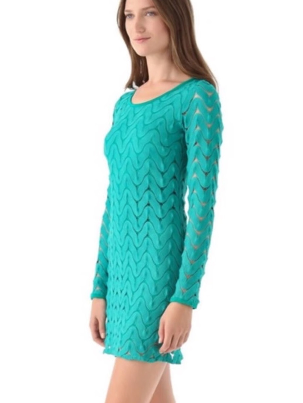 Free People Wild Thing Zig Zag Mini Dress - Picture 2 of 8